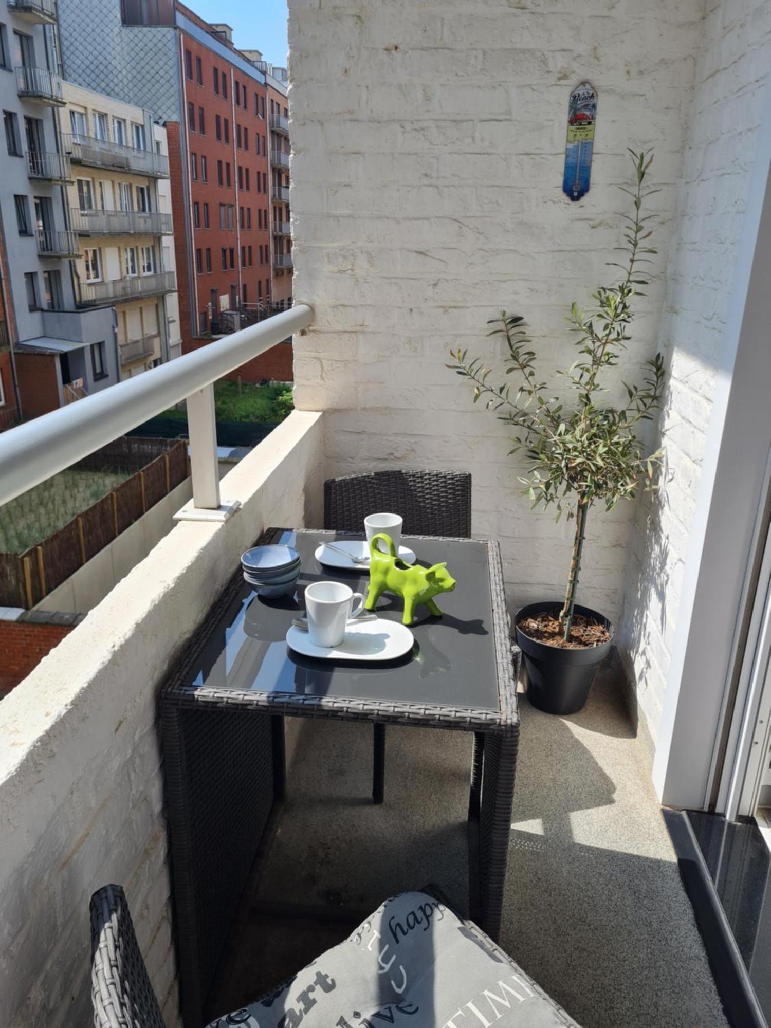 Modern appartement met uniek zeezicht Koksijde Buitenkant foto